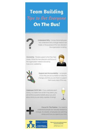 Team Building Tips to Get Everyone On The Bus