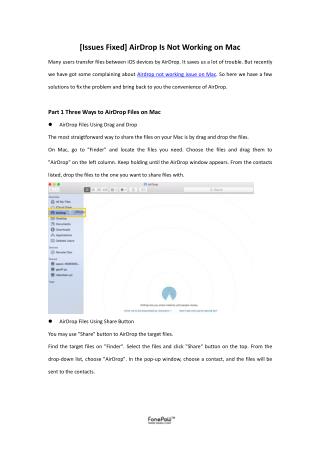 Issues Fixed AirDrop Is Not Working on Mac.pdf