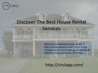 CIRCLAPP | Best House Rental Services in Toronto