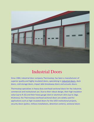 Industrial Doors