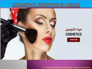 Cosmetics shopping in Qatar