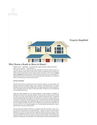 ready to move property in gurgaon