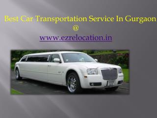 Car Transportation Service in Gurgaon