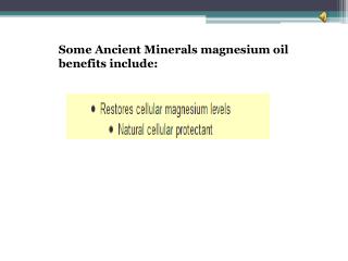 magnesium oil