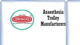 Anaesthesia Trolley Manufacturers