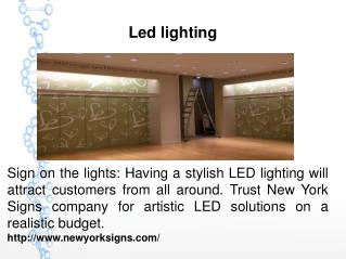 Led lighting