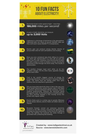 10 Fun Facts About Electricity