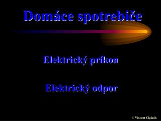 Elektrický príkon
