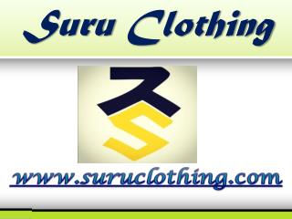 Suru Clothing - www.suruclothing.com