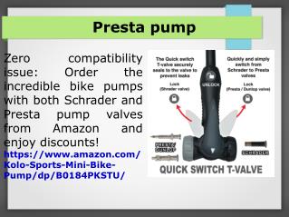 Presta pump