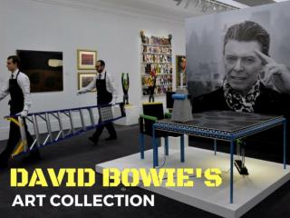 David Bowie's art collection