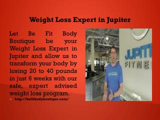 Weight Loss Expert in Jupiter