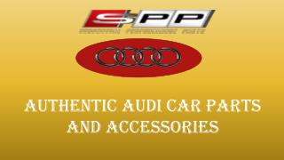 Authentic Audi Car Parts and Accessories