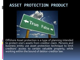 Asset Protection