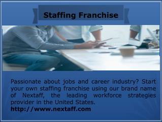 Staffing Franchise