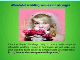 Vegas Chapel Weddings