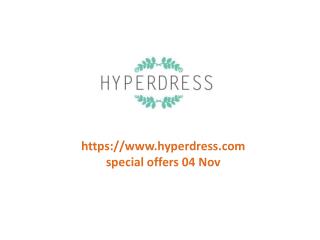 www.hyperdress.com special offers 04 Nov