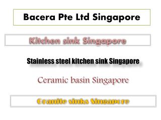 Stainless Steel Kitchen Sink Singapore