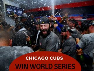 Chicago Cubs win World Series