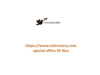 www.celermarry.com special offers 05 Nov