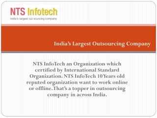 Top Outsourcing Project Company in India