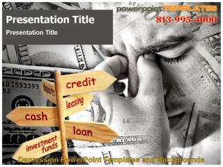 Depression PowerPoint Templates and Backgrounds