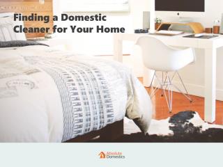 Providing the Suitable Cleaning Specialist for Our Customers