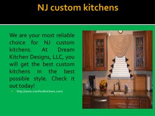 NJ custom kitchens