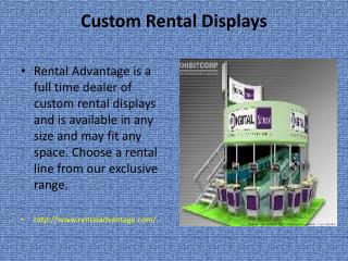 Custom Exhibit Rentals