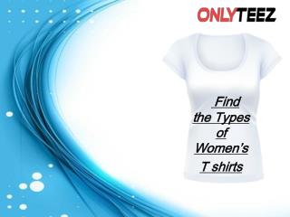 Types of Women's Tshirts