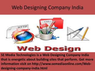 Website Designing Company India
