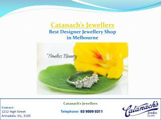 Best Designer Jewellery Shop in Melbourne