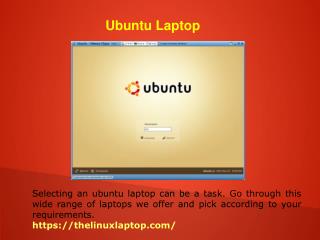 Buy Linux Laptop