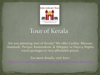Tour of Kerala