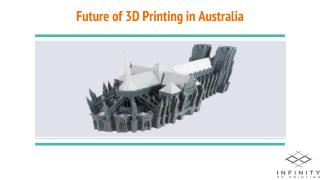 Future of 3D Printing in Australia