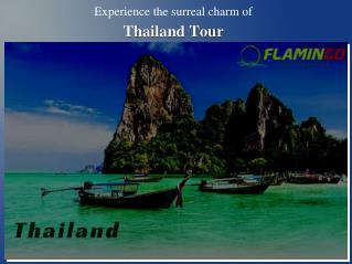 Experience the surreal charm of Thailand Tour