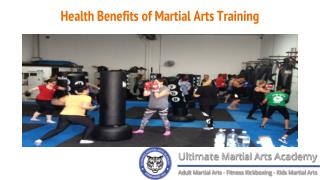 Health Benefits of Martial Arts Training