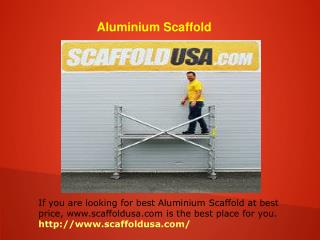 lightweight scaffolding
