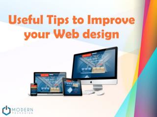 Useful Tips to Improve Your Web Design