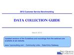Data Collection guide