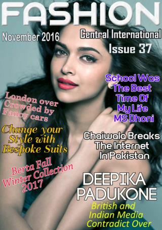 Fashion Central international November Issue 2016
