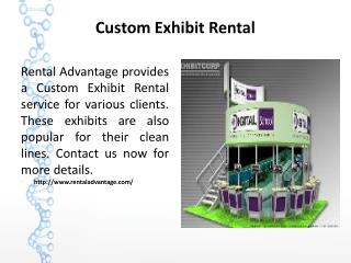 Custom Exhibit Rental