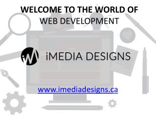Website Development Compnay Canada - iMedia Designs
