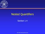 Nested Quantifiers