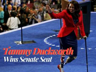Tammy Duckworth wins Senate seat