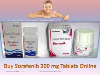Sorafenib 200 Mg Tablet