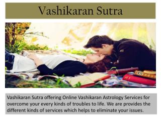 Vashikaran Sutra Services