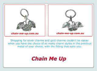 Solid Silver Charms made in Australia