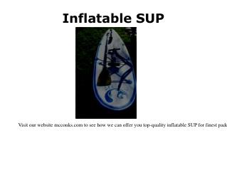 Family inflatable paddleboard