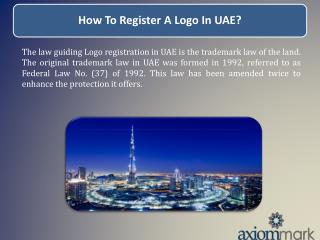 How To Register A Logo In UAE?